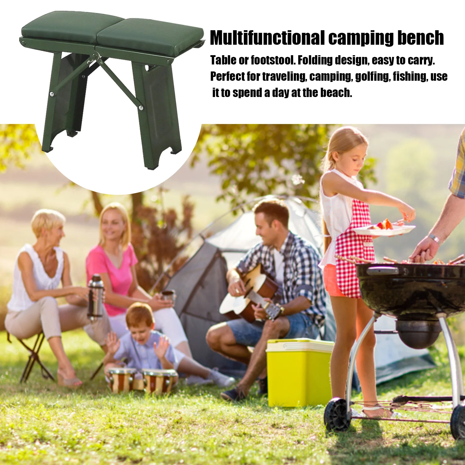 Ing Stool Portable Folding Chair Heavy Duty Foldable Ing Stool With Storage Bag For Hiking Fishing