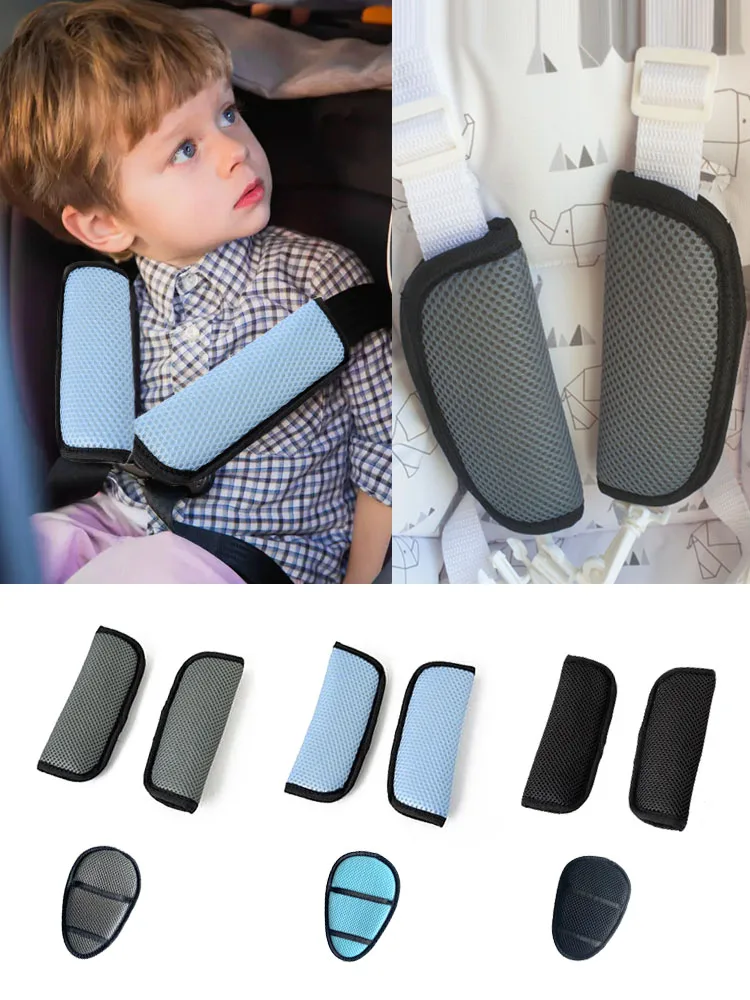 Exingk Housse de protection universelle pour ceinture de sécurité pour  poussette Accessoires de poussette Sangle de siège de voiture Coussinets  d'épaule pour bébé - Comparez sur  - (Janvier 2024) - Publicité