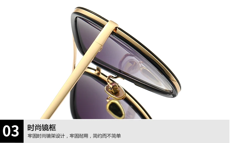 New Fashion Metal Pilot Sunglasses Woman 2022 Brand Designer Male Female Gradient Brown Leopard Sun Glasses Lady UV400 Shades purple sunglasses