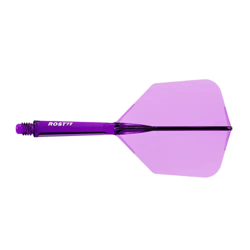 CUESOUL ROST 77 Integrated Dart Shaft and Flight,Big Wing Shape Set of 3 Pcs-Transparent Color - Image 16