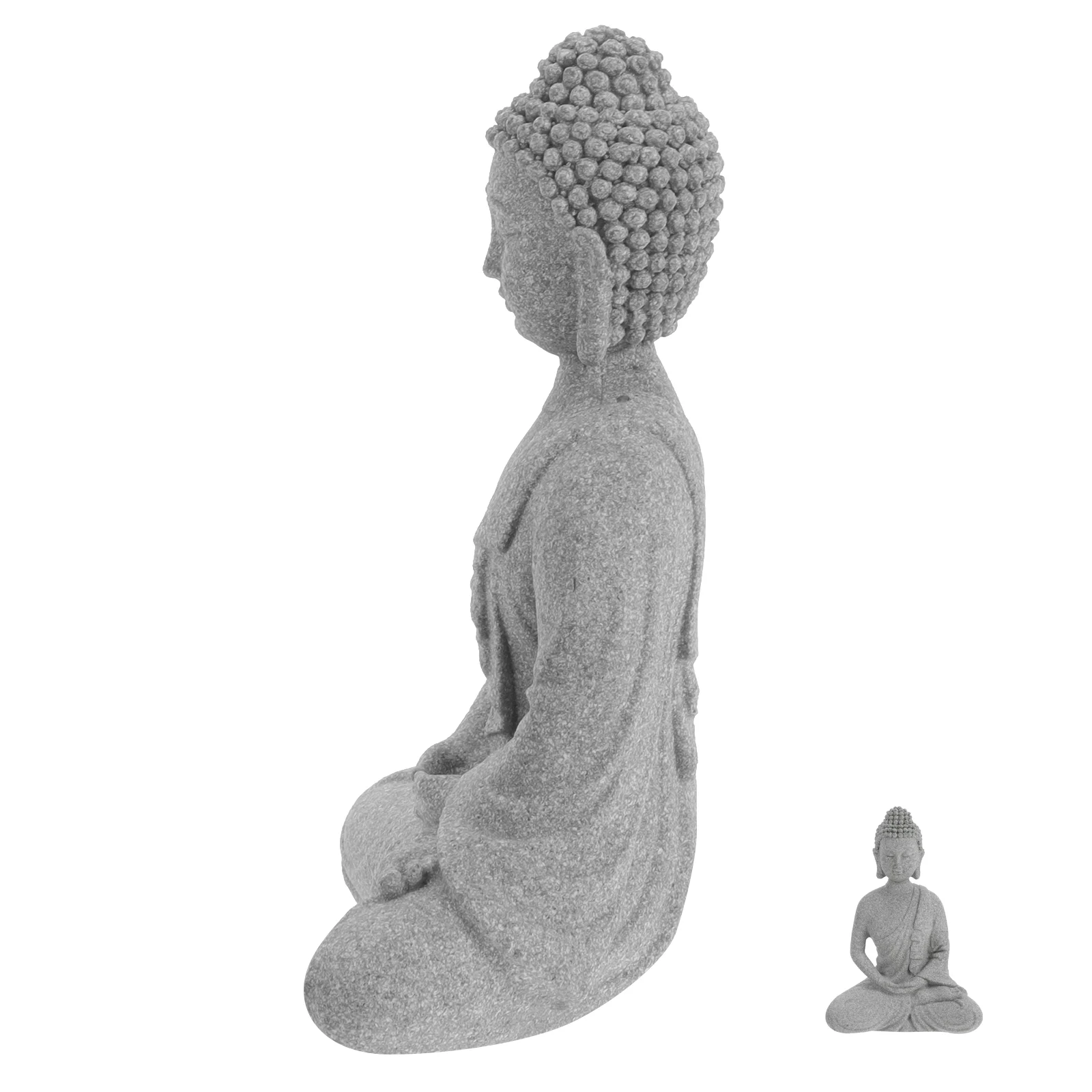 

Aquarium Buddha Ornament Statue Fish Tank Underwater Mini Buddha Sculpture