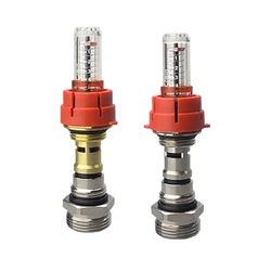 Water Distributor Insert Adjustable Flows Meter Temperature Control Achieve Perfect Room Temperatures for Floor Heating