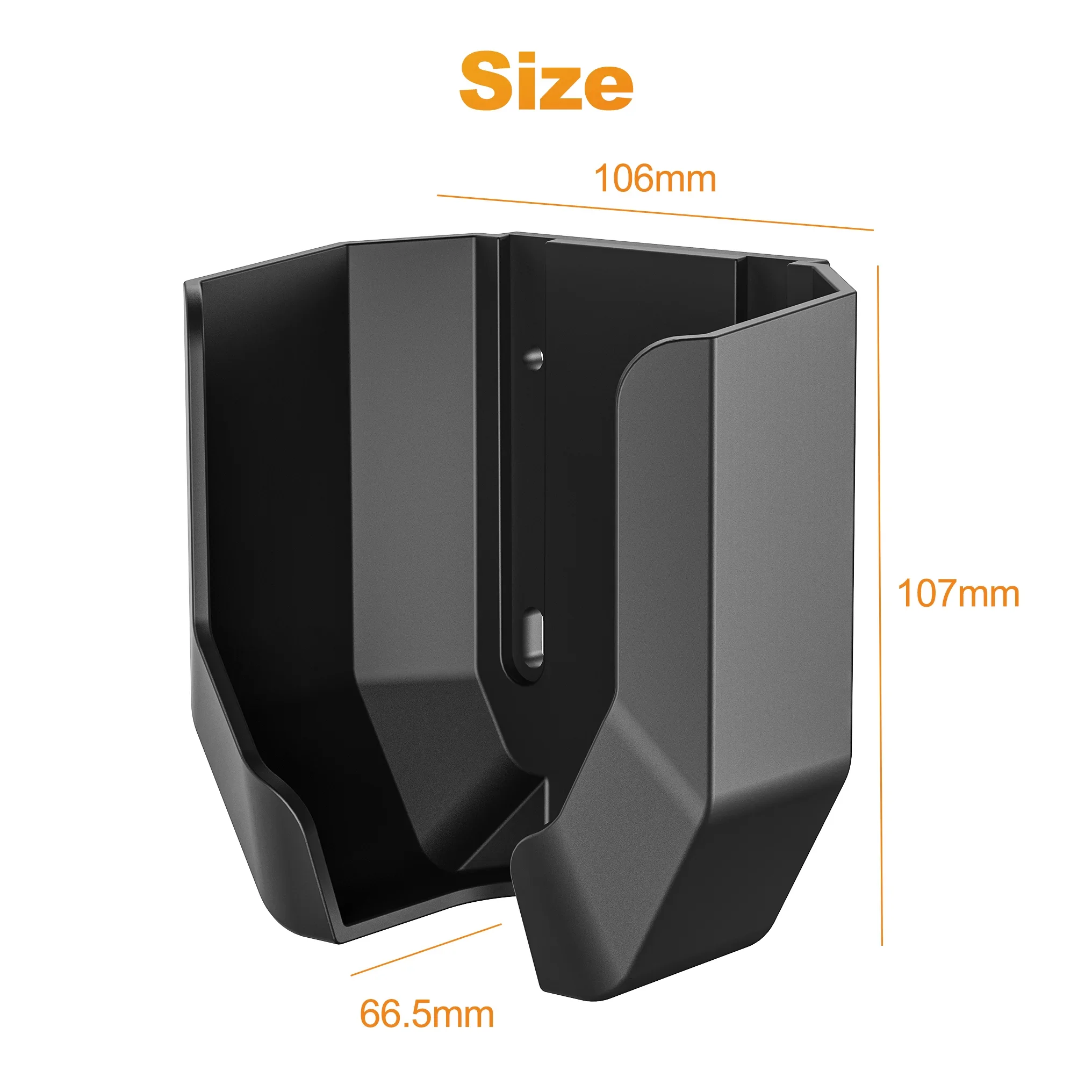 High-Strength Wall Mount Hook for Portable EV Chargers - Easy Installation