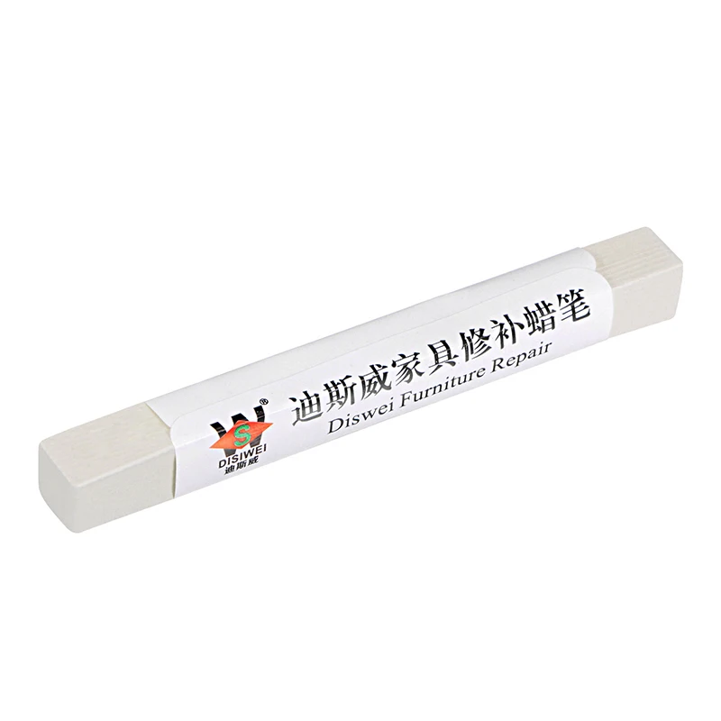 Furniture Repairing Wax Filler Stick Wood Floor Scratch Filler Crayons Touch Up Repair Pens Crayons Accessory White 10pc 12 5 16 5 20 5cm wood bead head metal embossed purse frame for bag handles wallet kiss clasps diy hardware sewing accessory