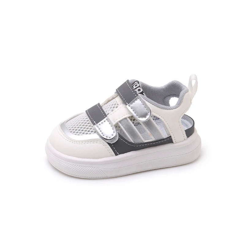 

Children Summer Sneakers Baby Breathable Soft Sports Sandals Boys Cool Beach Sandals Girls Fashion Hollow Runner Shoes