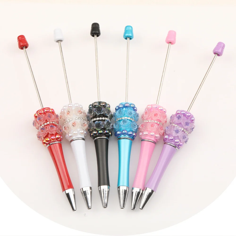 Cordial Design 20Pcs 20*146MM Jewelry Findings & Components/Beadable Pen Findings/Cute Plastic Pens/DIY Beaded Pen #16369 - cordial