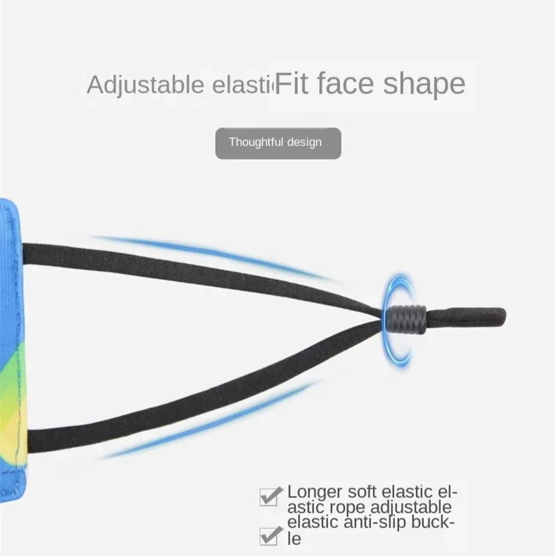 Masque FFP2 Noir Lot de 10 avec Filtre - Haute Protection Respiratoire