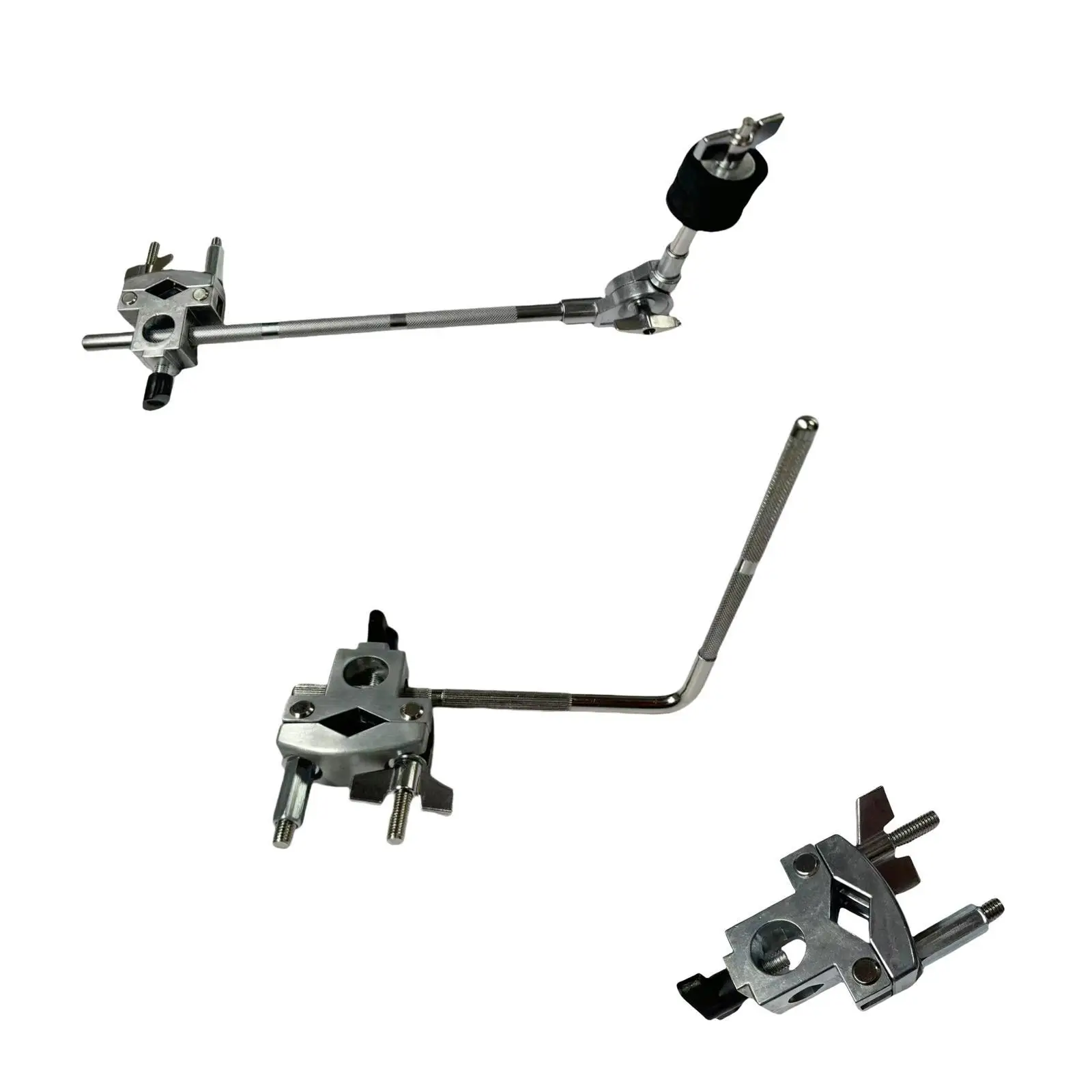 Drum Cymbal Extension Clamp Accessories Metal Musical Instrument Adjustable Bracket Cowbell Mounting Bracket Cymbal Arm Clamp