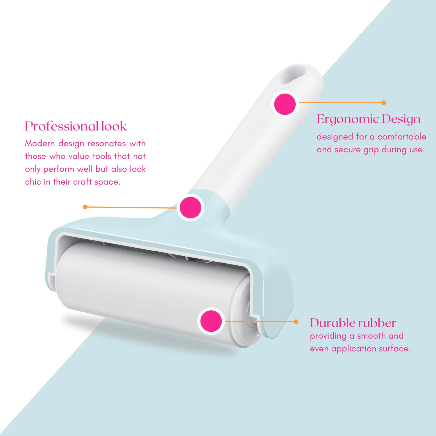 Versatile Rubber Brayer Roller