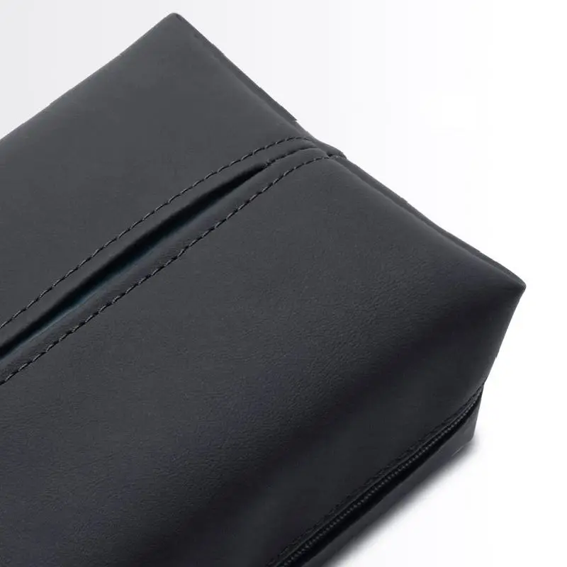 Leather Tissue Box Napkin Holder Car Home Living Room Hotel Storage tissue box,car tissue holder