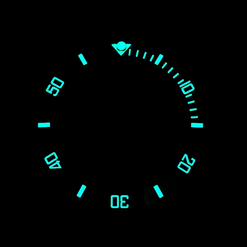 HQ 38 Mm Inserti Lunetta Ceramica Nera Inserti Orologio - Foto 4