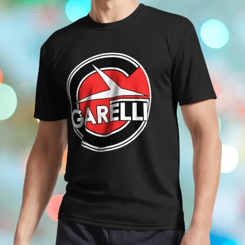 New Garelli Motorcycles Classic T-Shirt Usa Taglia S A 5Xl