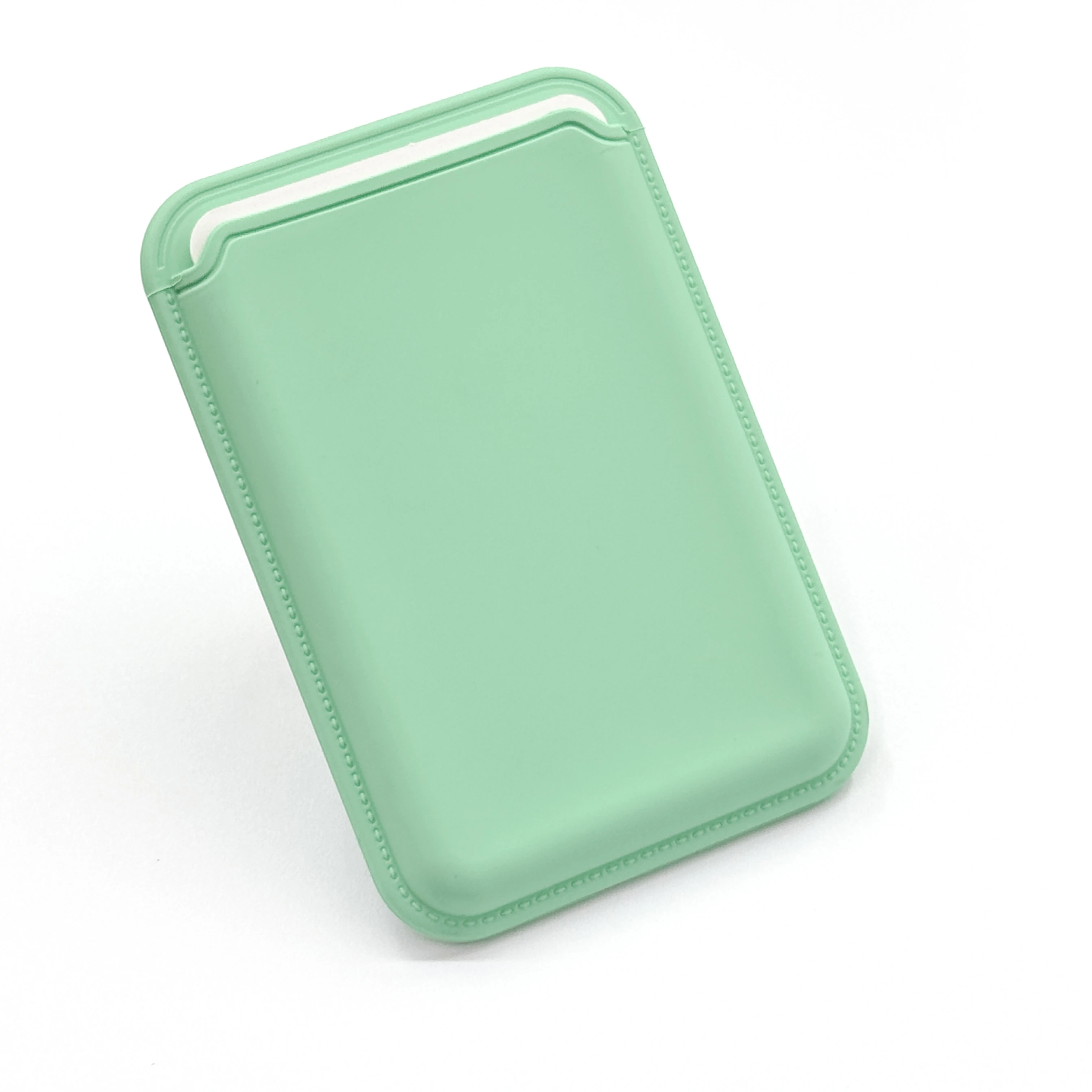 Luxury Silicone Magnetic Wallet Case with Card Holder and Phone Cover Accessory