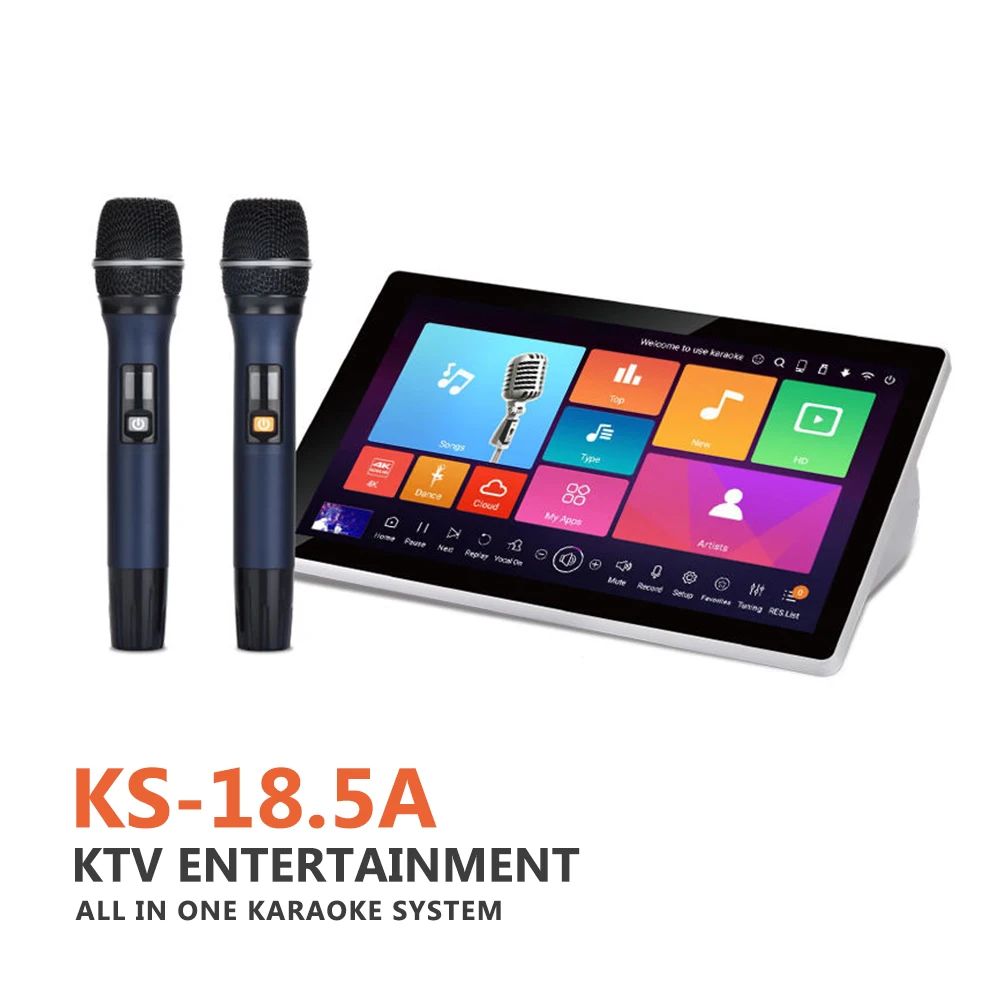 Android Karaoke Vending Mchaine Ktv Jukebox Macchina Per Karaoke Cinese 18 Sistema Karaoke Da 5 Pollici Con Touch Screen