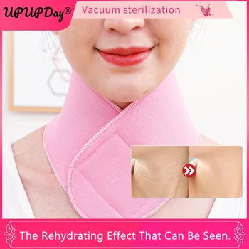 재사용 가능한 실리콘 젤 안티 에이징 패치, 목 마스크, 스킨 케어 제품, 흡수 촉진 스티커, 주름 방지 고정 턱받이