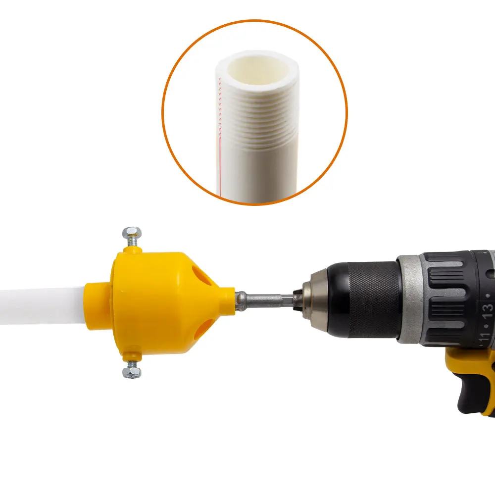 8pc Plastic Water Pipe Board Teeth Tap Wrench Hand Drill For Changing Water Pipe Threading Tool Accessories Set_voghion.com