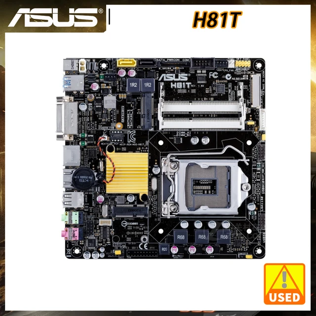 Asus HT Motherboard  DDR3 Motherboard Mini ITX Intel H