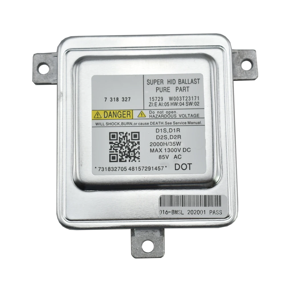 OEM 63117318327 7318327 밸러스트 크세논 헤드라이트 밸러스트, E84 E90 F01 F10 X1 Z4 3 5 7 시리즈용, D1S, W003T23171