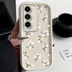 Lovely Flower New Sky Eye Phone Case Cover - Galaxy S30 Ultra (027 - White)