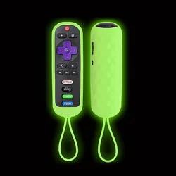 Shockproof Silicone Protective Remote Control Cover for 14x4.6x1.9 (Light green)