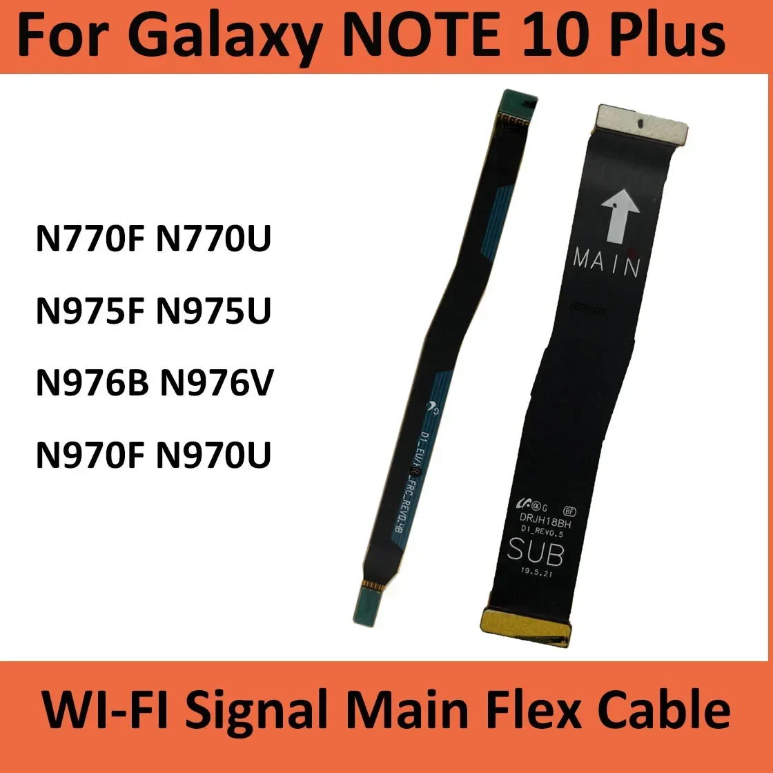 Wi-Fi Signal Antenna Main Motherboard Flex Cable For Samsung Galaxy Note 10 Plus N975F N975U N976V N970F N971N N976N N976B For Samsung Galaxy Note 10 Plus N975F N975U N976V N970F N971N N976N N976B Wi-Fi Signal Antenna Main Motherboard Flex Cable iphone motherboard mobile motherboard mobile phone antenna
