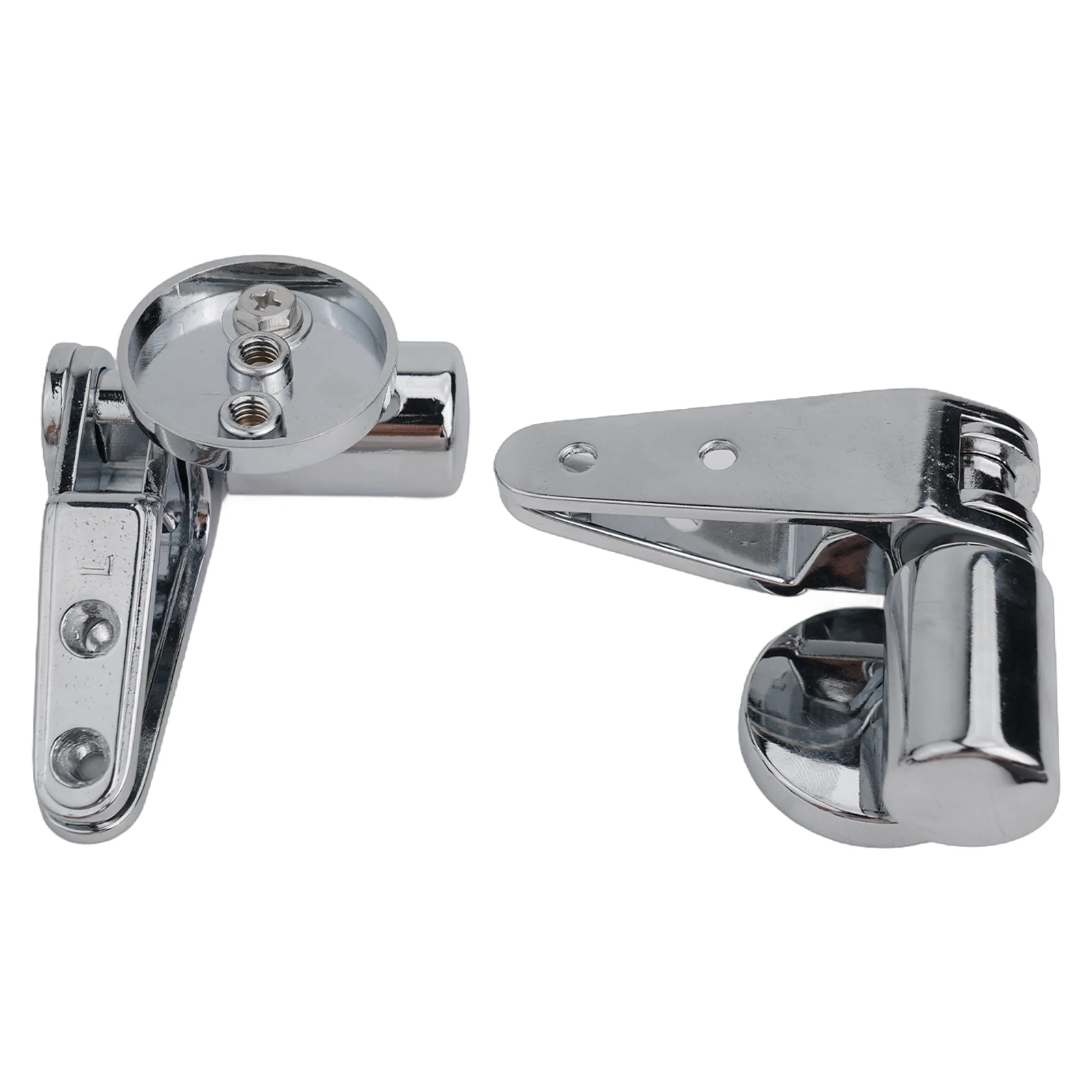 Description Picture 5 of itemChrome Toilet Seat Soft Close Hinges Zinc Alloy Toilet Seat Hinge Toilet Cover Mounting Connector Fittings Replacement Parts