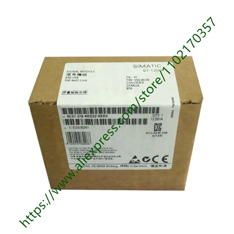 

New Original 6ES7278-4BD32-0XB0 6ES7332-5HD01-0AB0 6ES7 332-5HD01-0AB0 6ES7332-5HF00-0AB0 Warehouse Stock