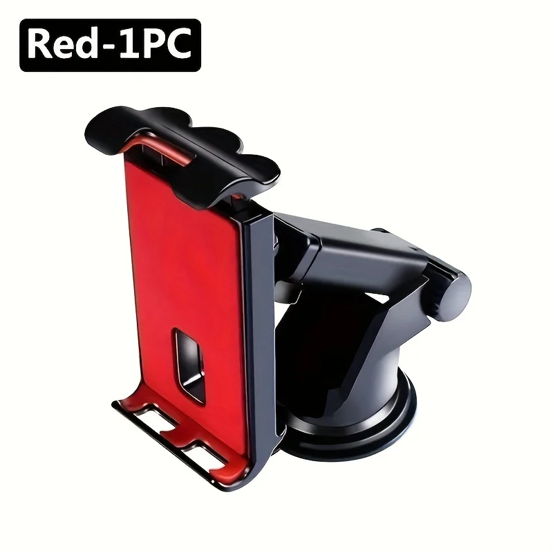 Universal Dashboard Car Mount for Tablets/Phones - Adjustable 4-11"" Suction Holder for Enhanced GPS Navigation