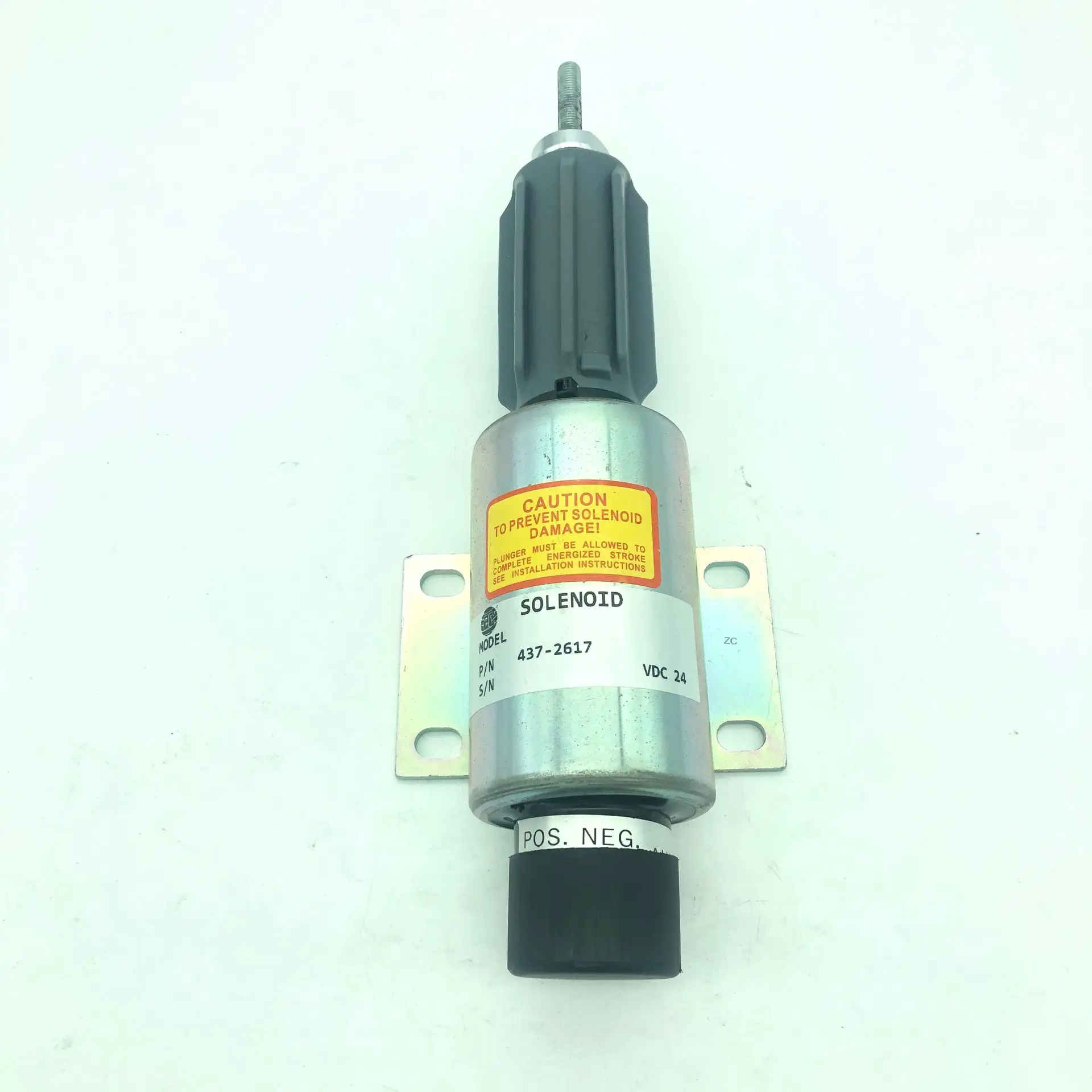 

Fuel Shut Off Stop Solenoid 24V 437-2617 589/91 2370 Series Fit For Perkins 4006 4008 4012