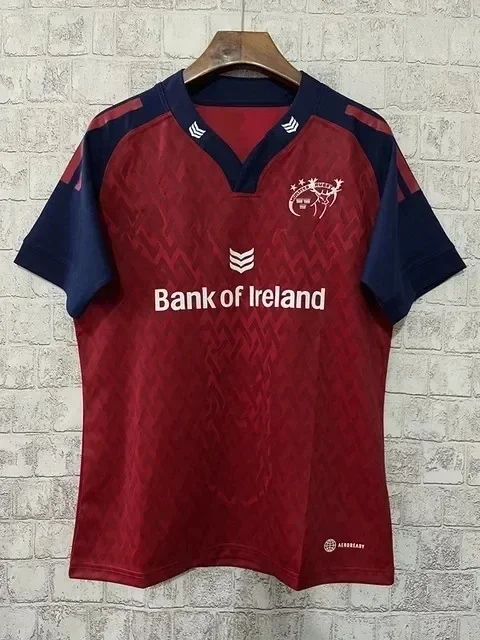 thumbnail image 1 of Camiseta de rugby de Leinster 2023 2024, camiseta de rugby para adultos, camiseta de rugby para hombre, camiseta de rugby local, nombre y número personalizados, tallas SML-XL-XXL-3XL-4XL, 1 of 5