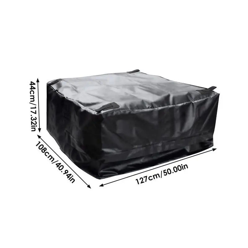 Truck Storage Bag With Cargo Net Pickup Truck Roof Bag Waterproof And Sunscreen Storage Bag Car Exterior Accessories 6