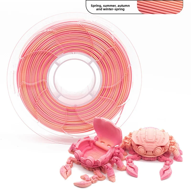 무광 마카롱 컬러 PLA 3D 프린터 필라멘트, 1KG 스풀, Bambu Lab 프린터와 호환 가능