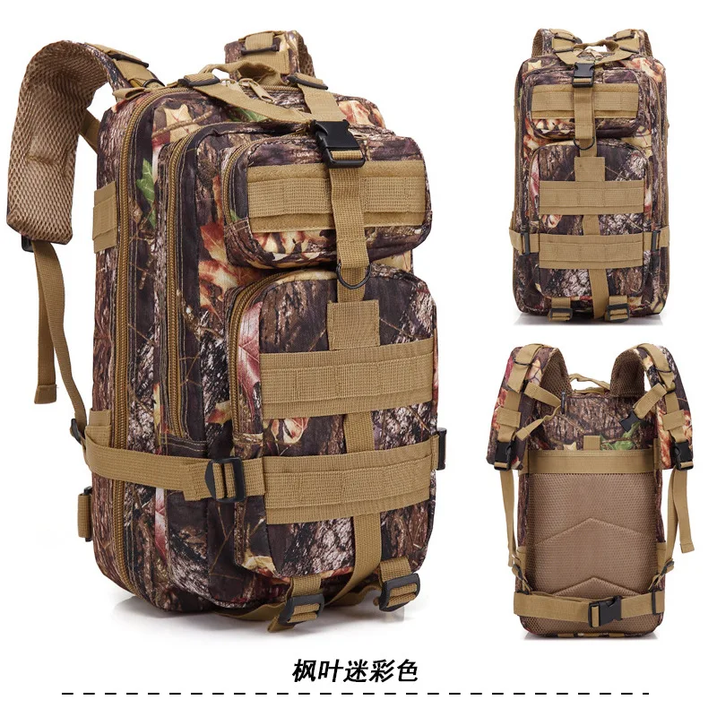 

Military Outdoor Camping Trekking Bag Waterproof Rucksacks Men Tactical Backpack Large Capacity Sports Camouflage Hunting Backpa