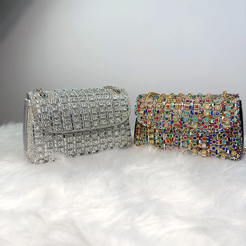 JIOMAY Luxury Designer Handbags Brand Fashion Purses For Women Elegant And Versatile Rhinestone Bag Party ​Evening Clutch Bag