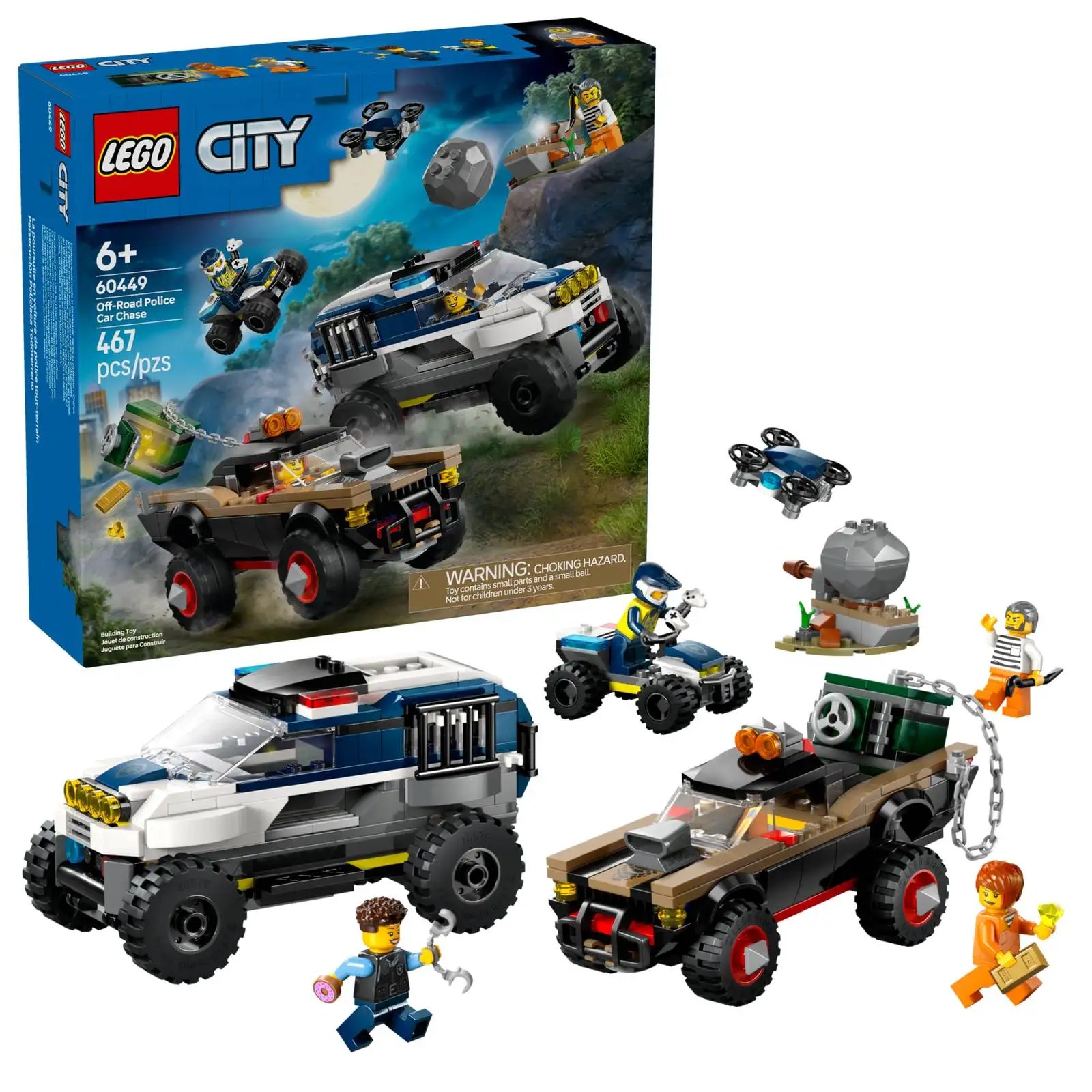 Lego Police Lego City Off Road Command Center Police Command