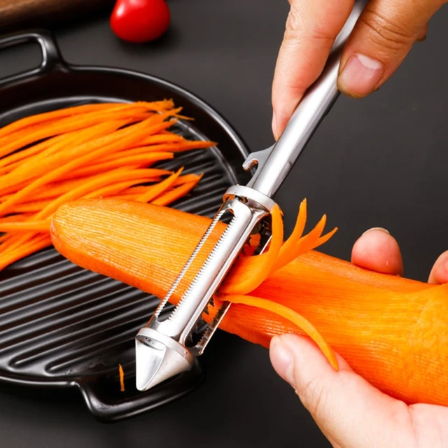 Vegetable Peeler Fruit Peeler With Container Carrot And Potato Peeler With  Ultra Sharp Durable Blades For Home Kitchen Use - AliExpress