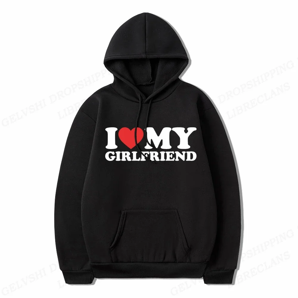 

Толстовка с надписью «I Love Heart My Girl» для мужчин и женщин, модное худи, детские толстовки в стиле хип-хоп, куртки для мальчиков, свитшоты y2k, забавная одежда