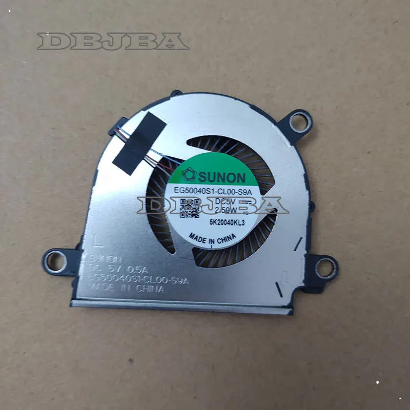

New Laptop CPU Cooling Fan For EG50040S1-CL00-S9A DC5V 2.25W 5K20040KL3 4PIN