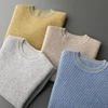 100% Cashmere Sweater With Seven Needle Thick Pattern, Versatile And Fashionable Temperament, Men's Sweater 5