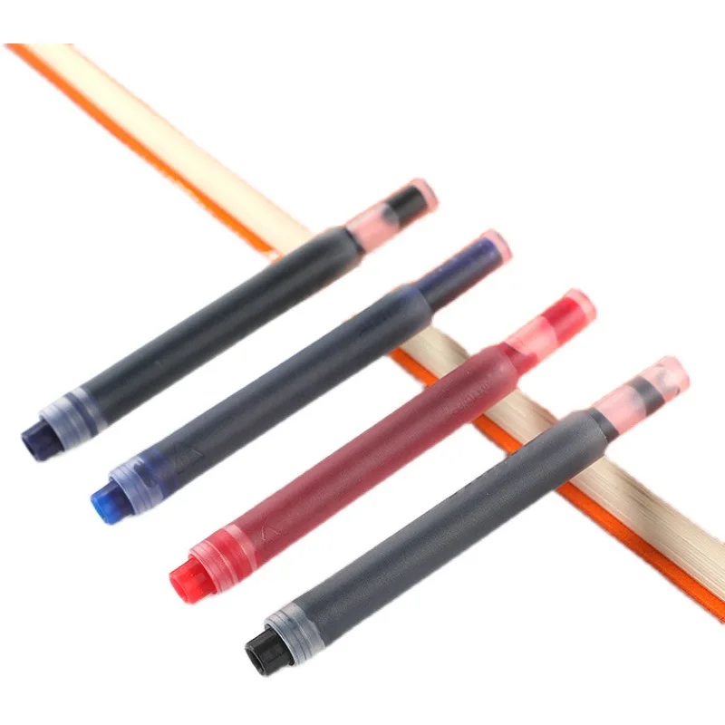 Black T10 Disposable Fountain Pen Ink 5Pcs/Box For Lingmei
