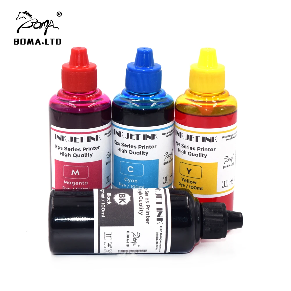 Dye Ink Kit Ink Refill Kit Dye Ink Refill Ink Cartridge Refill Kit Ink Refill Epson Ink Bottle 604 604XL 232 232XL T10J 10J Refillable Pigment and Dye Ink For Epson XP 2200 2205 3200 3205 4200 4205 WF 2910 2950 Printer