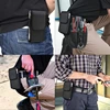 Tactical Cell Phone Pouch Holster Free D Shaped Buckle Protable Wallet Card Waist Pack Outdoor Sports Nylon Carrying Case 2