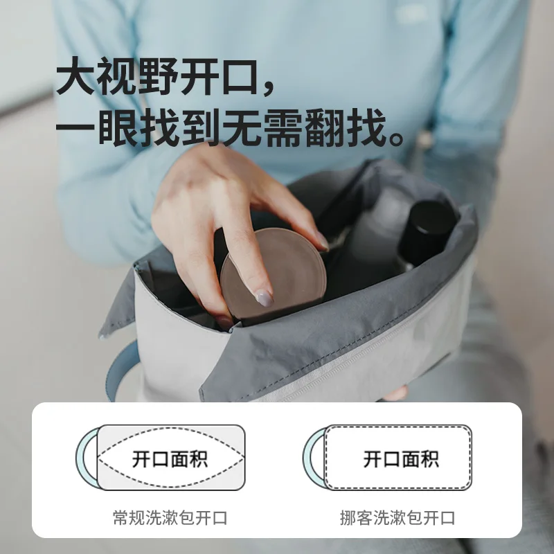 Cosmetic Storage Bag Waterproof Bag Naturehike Travel Toiletry Bag Women Makeup Bag Foldable Waterproof Wash Outdoor Storage CNK2450XB024