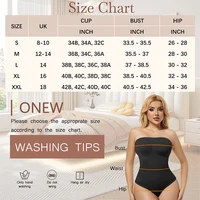 Body pour femmes contrôle du ventre Shapewear sans manches sans bretelles dos nu débardeur décontracté string Body minceur corps Shaper 6