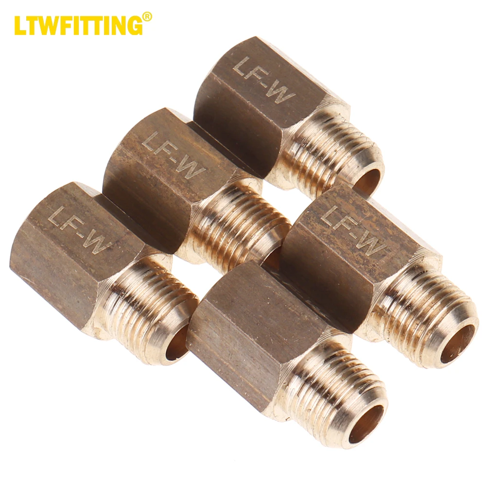 

Латунная Труба LTWFITTING LF 1/8 дюйма папа x 1/8 дюйма мама NPT адаптер Топливный Газ воздух (комплект из 5 шт.)