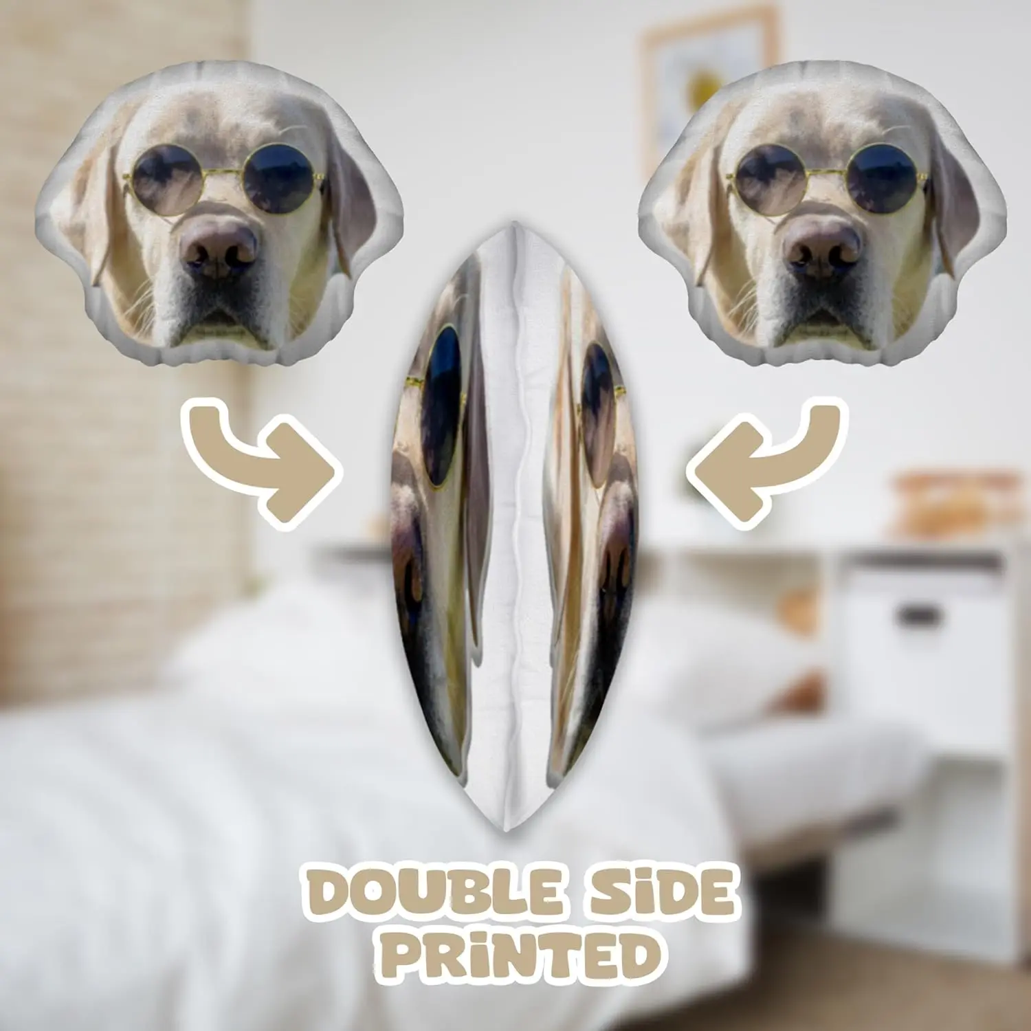 Custom Pets Cushion Personalized Filling Pets Photo Cushion DIY Pillow for Putting Picture of Cats and Dogs Home Decor 2