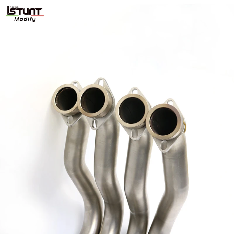 For YAMAHA YZF-R1 MT10 2015-2020 Motocross Muffler Motorcycle Exhaust Full System Espace Moto Middle Front Pipe Modified - Image 4