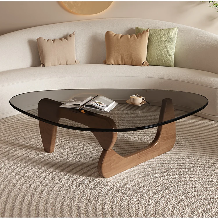 Description Picture 5 of itemKawaii Glass Coffee Table Living Room Household Small Apartment Tea Table Modern Simplicity Tavolino Da Salotto Home Furniture