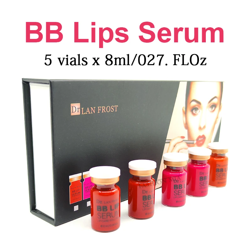 

BB Lip Glow Serum BB Cream Lipstick Ampoule Starter Kit Lip Permanent Makeup Gloss Pigment for Dr Pen Microneedle Treatment