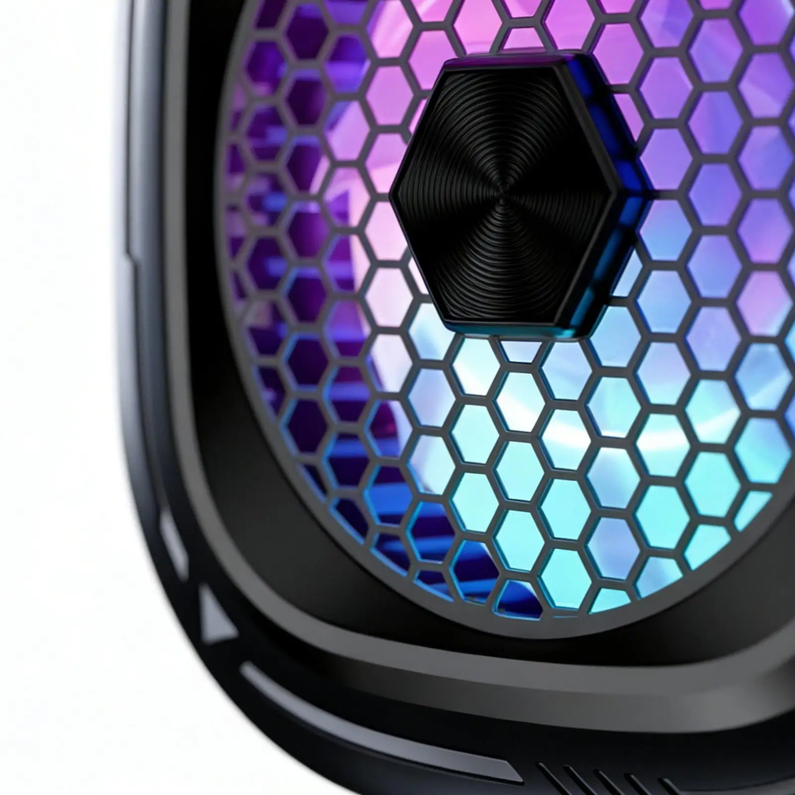 자석식 휴대폰 쿨러 10W 저소음 자석 방열판 3단계 RGB 조명이 있는 게임 라이브 스트리밍 비디오용 휴대폰 방열판